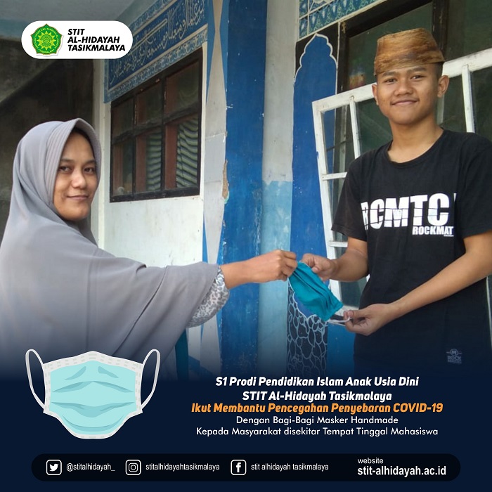 prodi piaud bagi-bagi masker